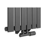 Grzejnik dekoracyjny Wanted WD1 1800x408 grafit