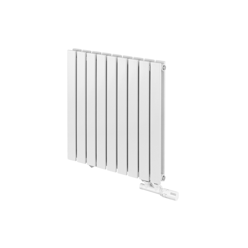 Grzejnik dekoracyjny poziomy Wanted WD2E 600x612 biały