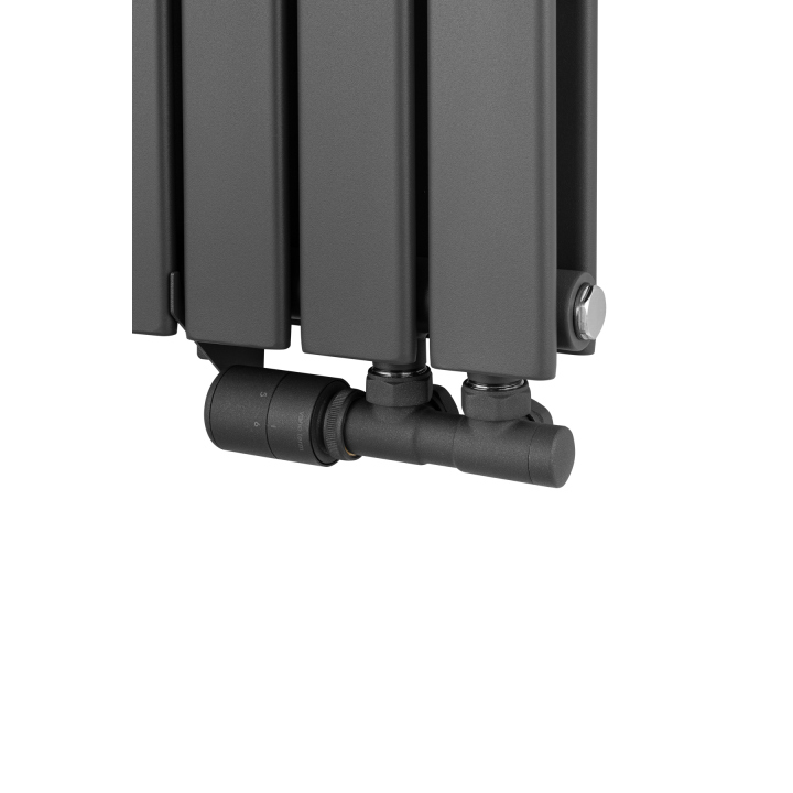 Grzejnik dekoracyjny poziomy Wanted WD2E 600x1224 grafit