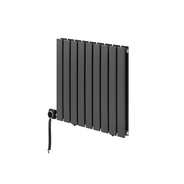 Grzejnik dekoracyjny poziomy Wanted WD2E 600x612 grafit