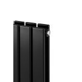 Grzejnik dekoracyjny poziomy Wanted WD2E 600x816 czarny