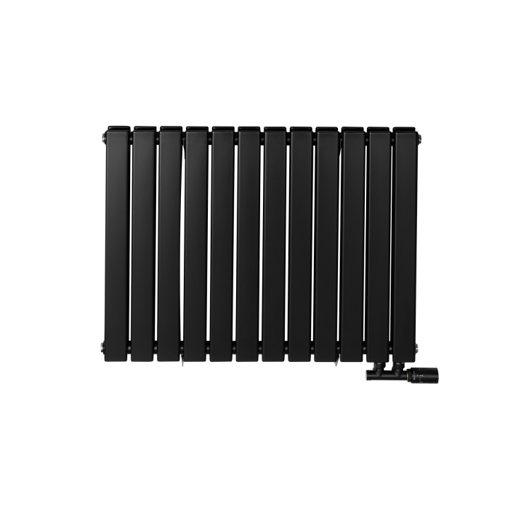 Grzejnik dekoracyjny poziomy Wanted WD2E 600x816 czarny