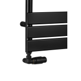 Grzejnik łazienkowy UCS 1122x500 czarny