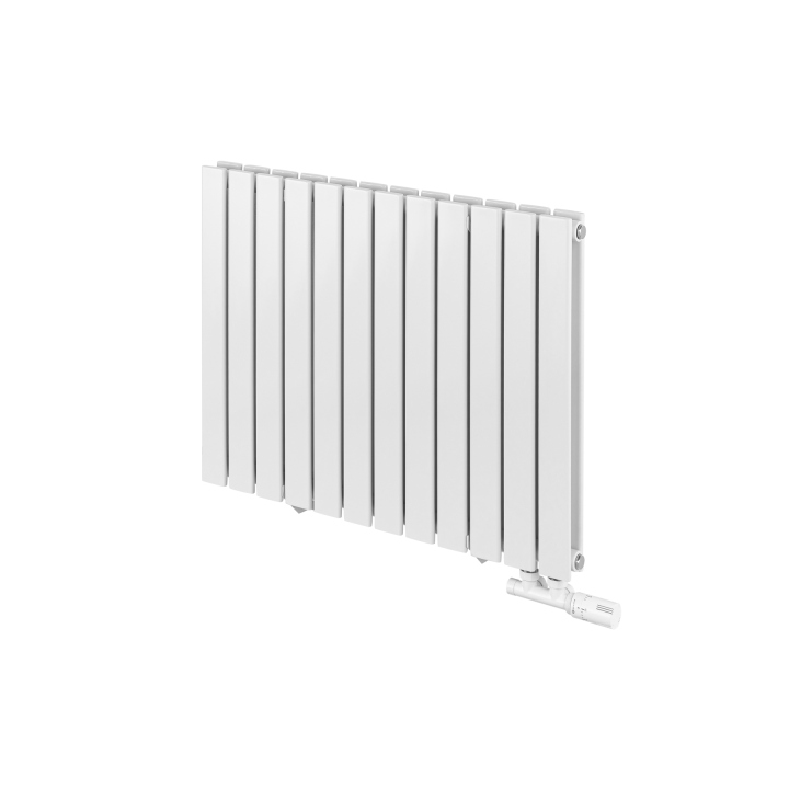 Grzejnik dekoracyjny poziomy Wanted WD2E 600x816 biały