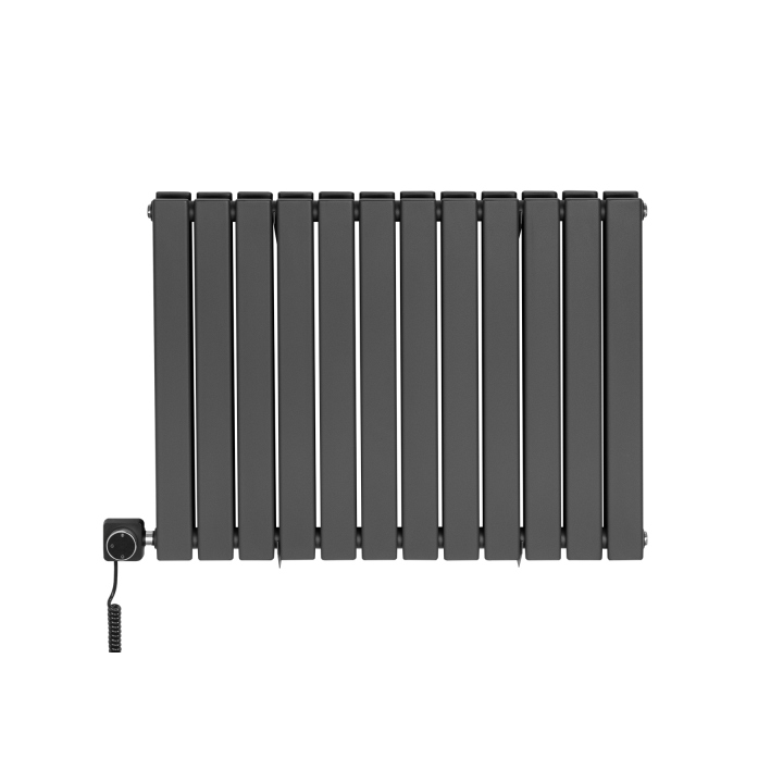 Grzejnik dekoracyjny poziomy Wanted WD2E 600x816 grafit