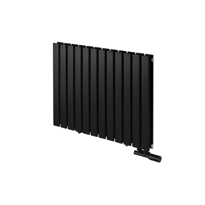 Grzejnik dekoracyjny poziomy Wanted WD2E 600x816 czarny