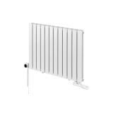 Grzejnik dekoracyjny poziomy Wanted WD2E 600x816 biały