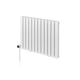 Grzejnik dekoracyjny poziomy Wanted WD2E 600x816 biały