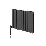 Grzejnik dekoracyjny poziomy Wanted WD2E 600x816 grafit