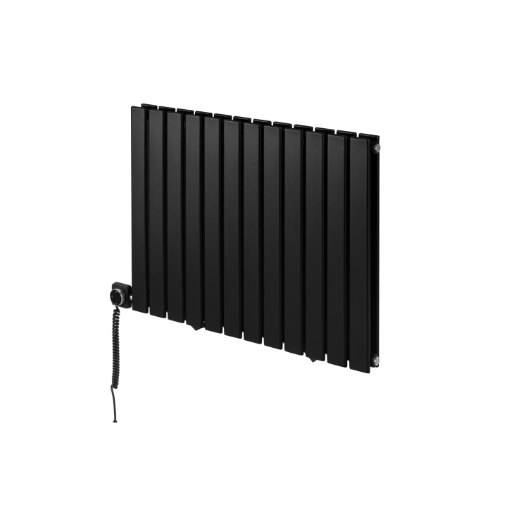 Grzejnik dekoracyjny poziomy Wanted WD2E 600x816 czarny