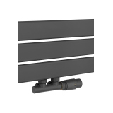 Grzejnik łazienkowy UCS 911x400-D50 grafit