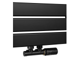 Grzejnik łazienkowy UCS 1122x500-D50 czarny