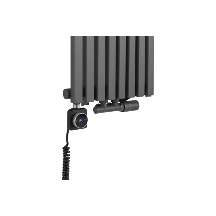 Grzejnik dekoracyjny Nomad ND1E 1600x360 grafit