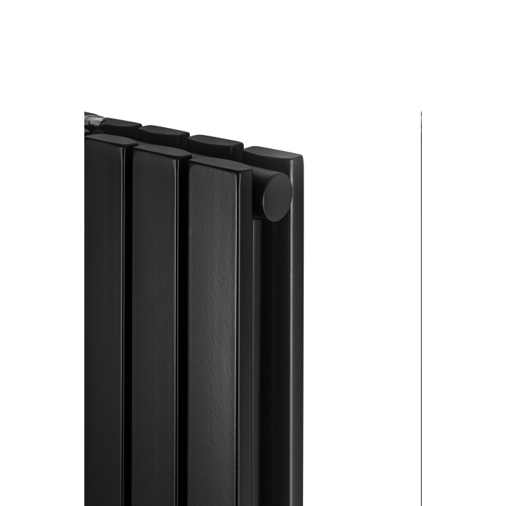 Grzejnik dekoracyjny elektryczny Judy JD2E 1600x354 czarny, grzałka z prawej strony