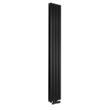 Grzejnik dekoracyjny Wanted WD2E 1800x272 czarny
