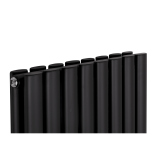 Grzejnik dekoracyjny Ultimate UT2E 1800x600 czarny